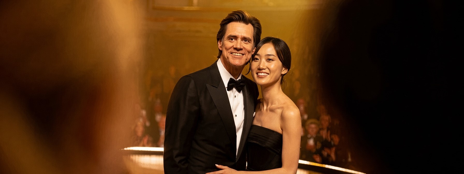 Jim Carrey se casa em segredo com a atriz coreano-americana Min Ah em Los Angeles