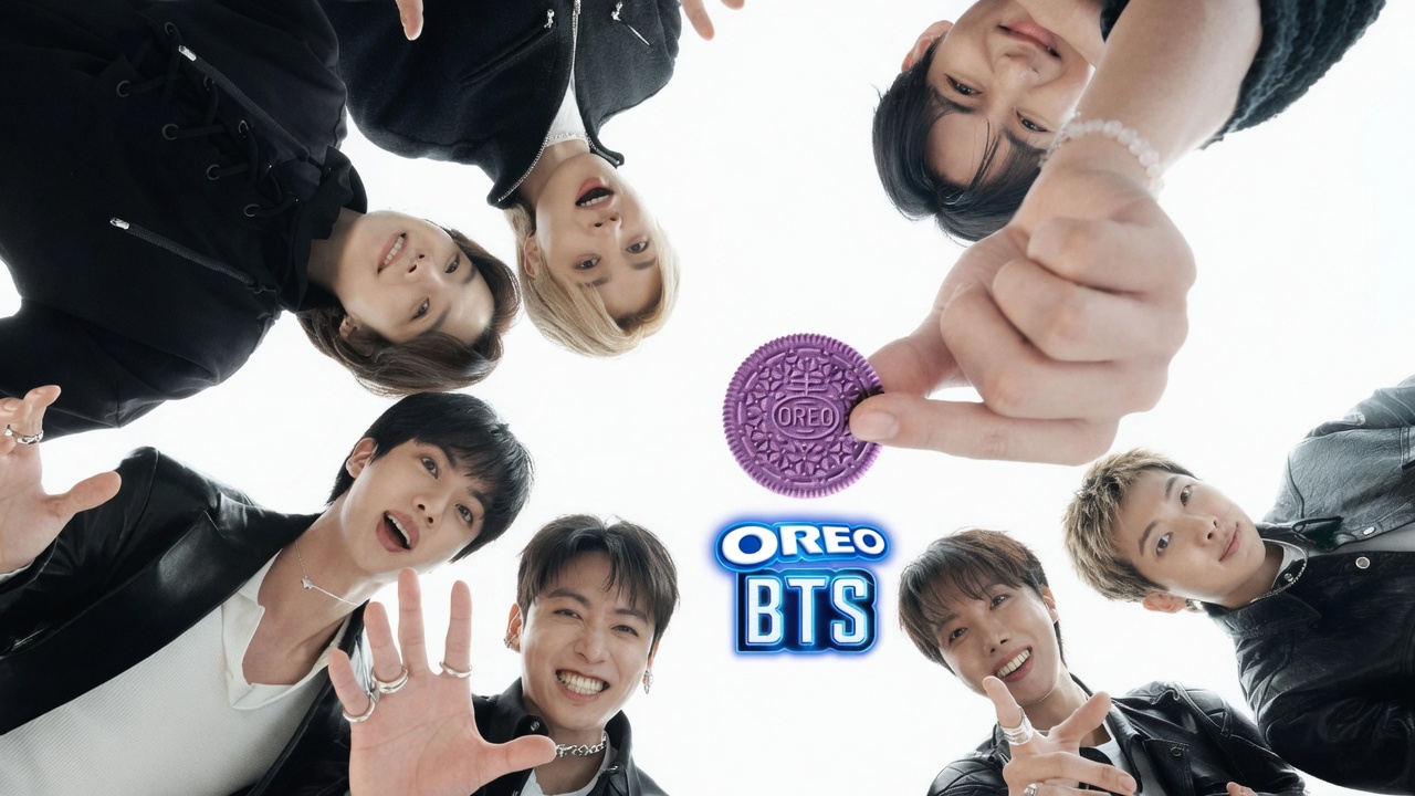 Oreo ouve os pedidos e traz collab com BTS para o Brasil