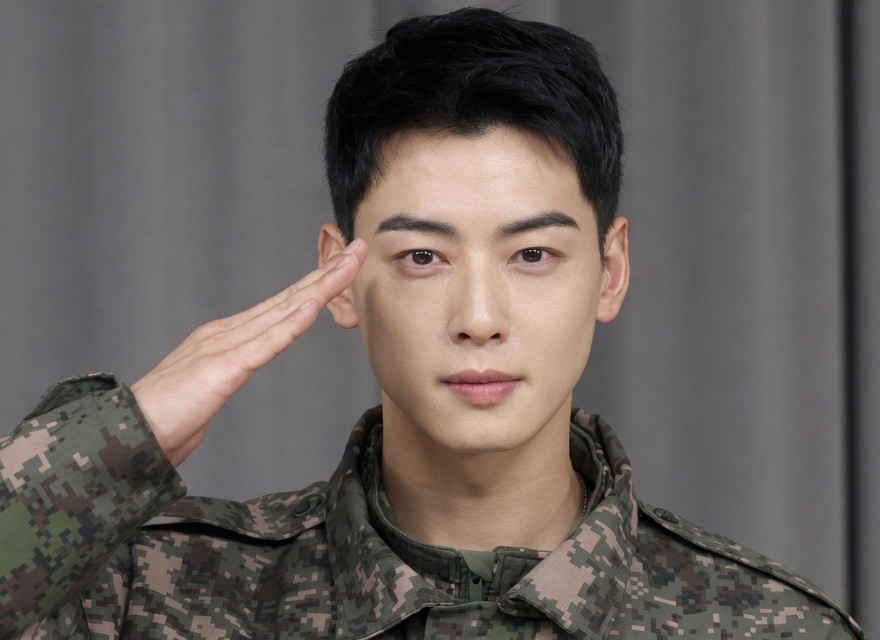 Petição sobre Cha Eunwoo na banda militar: o que o Ministério decidiu?