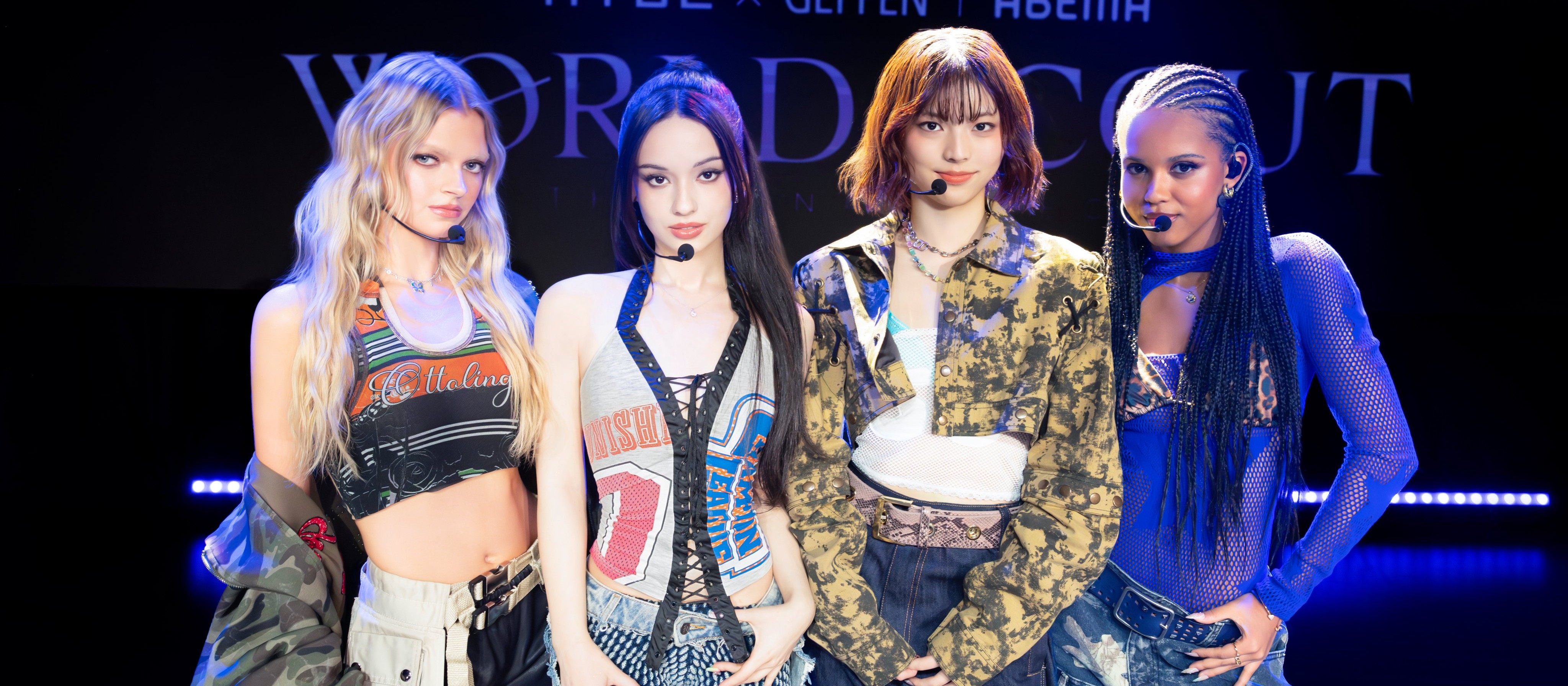 SAINT SATINE é o novo girl group global da HYBE x Geffen com quatro integrantes