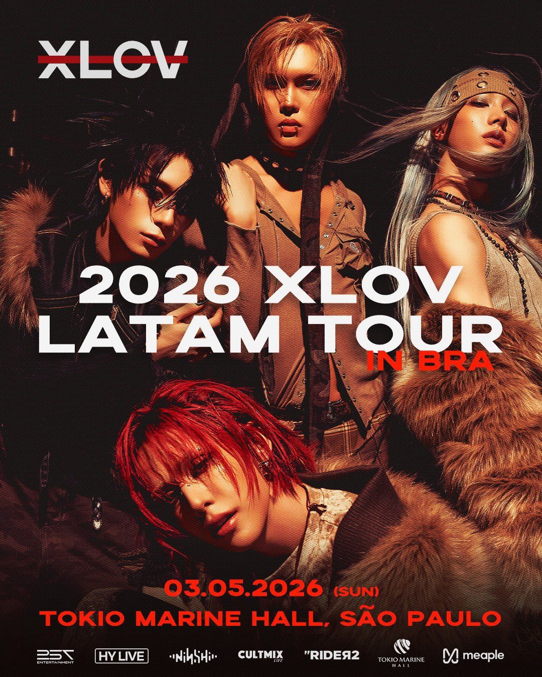 URGENTE: Show do XLOV em São Paulo Adiado para Novembro de 2026: Staff Anuncia Cancelamento de Última Hora
