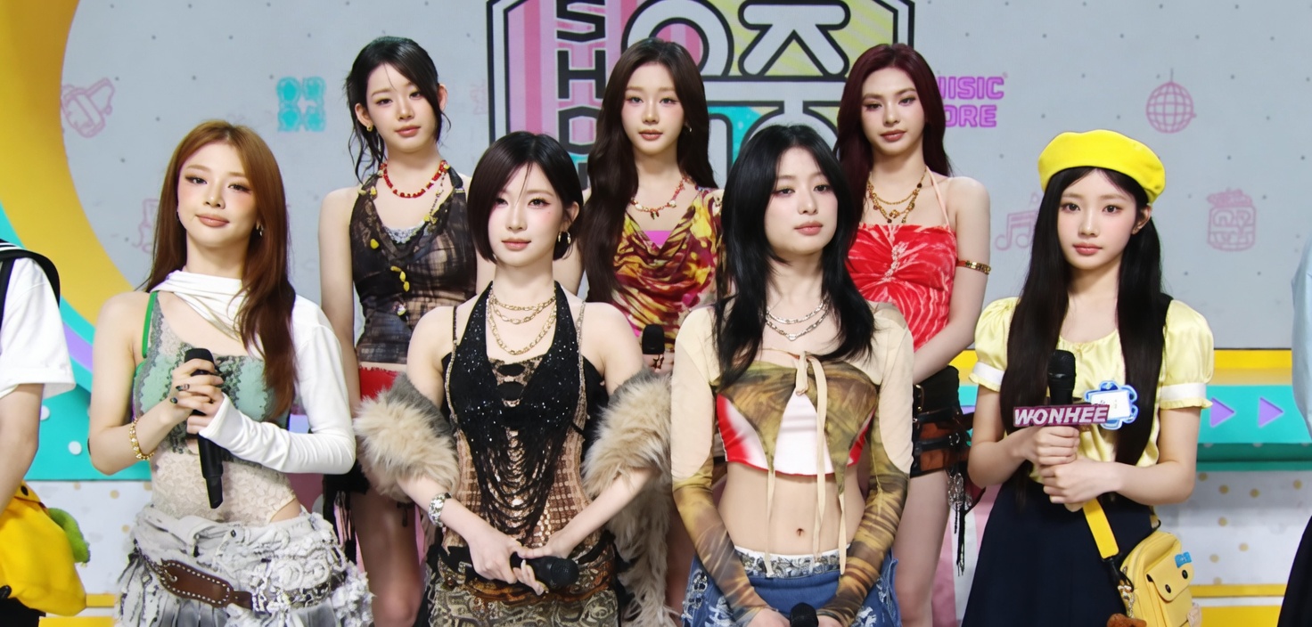 Wonhee do ILLIT se junta ao BABYMONSTER para fazer a dança do ‘CHOOM’.